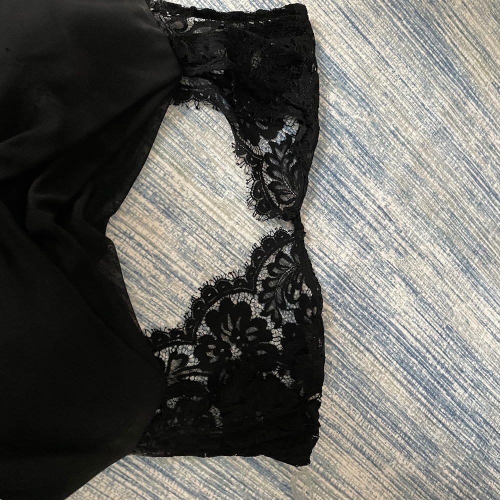 Formal black dress